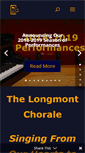 Mobile Screenshot of longmontchorale.org